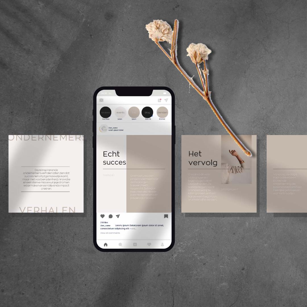 Abstract minimalistisch