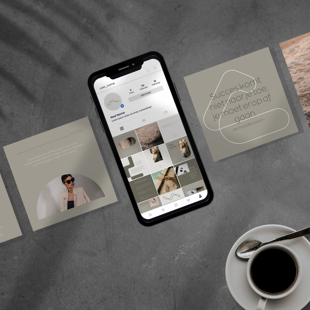 Abstract minimalistisch