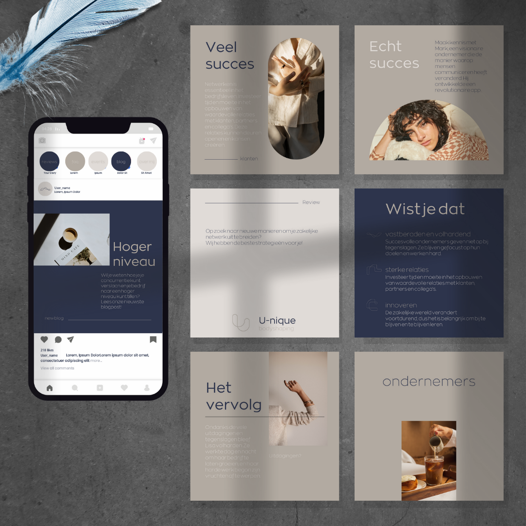 Abstract minimalistisch